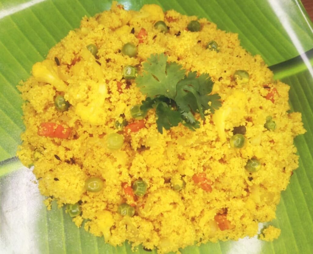 vegetable sooji upma